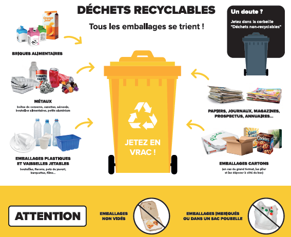 Dechets recyclables 2025