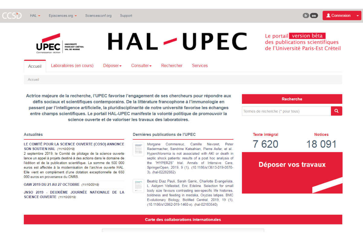 Portail Hal-UPEC