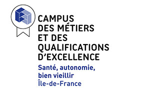 Logo CMQ Santé, Autonomie, Bien vieillir