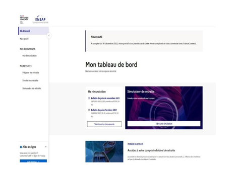Tableau de bord ENSAP