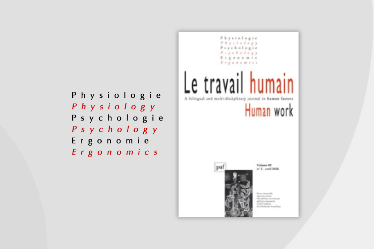 Visuel article revue dans le travail humain